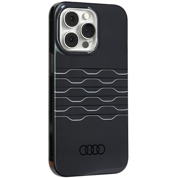 Audi IML MagSafe Case iPhone 13 Pro Max 6.7" czarny/black hardcase